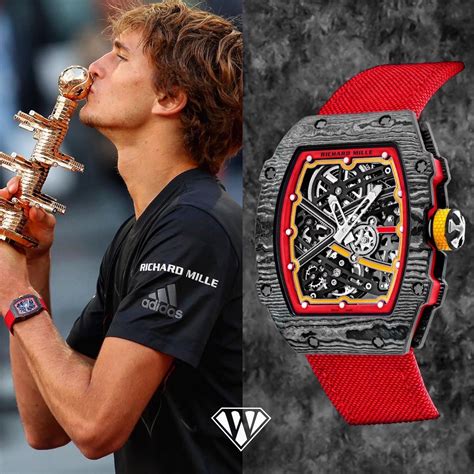 richard mille alexander zverev|rm 67 02 price.